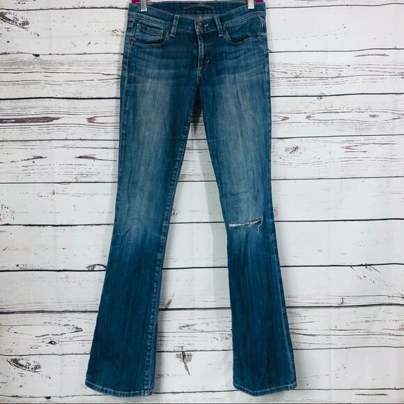 Joe’s Jeans The Rocker Lean Flare Fit Maribell Wash Stretch Cotton Denim 26 - Picture 1 of 12